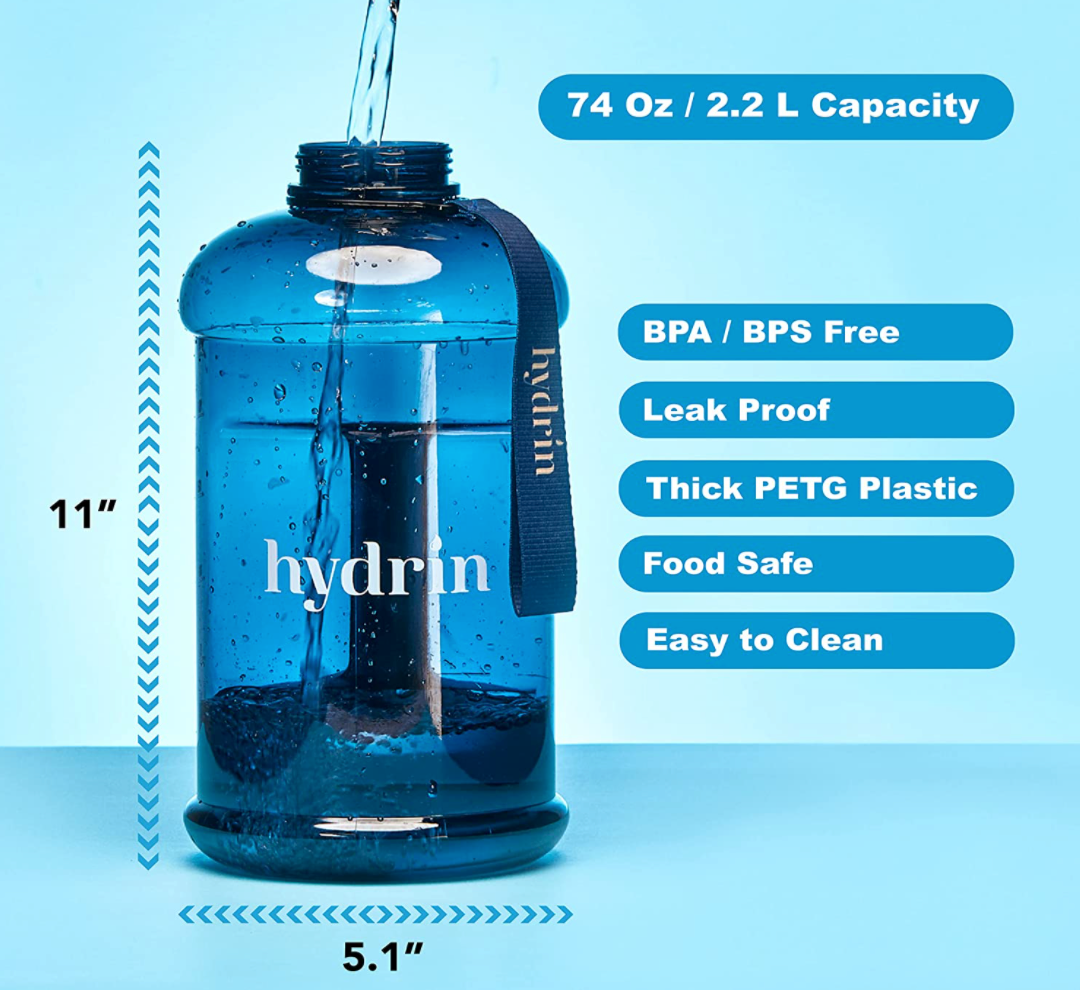 Reusable Water Jug Straws Adjustable Water Bottle Straws